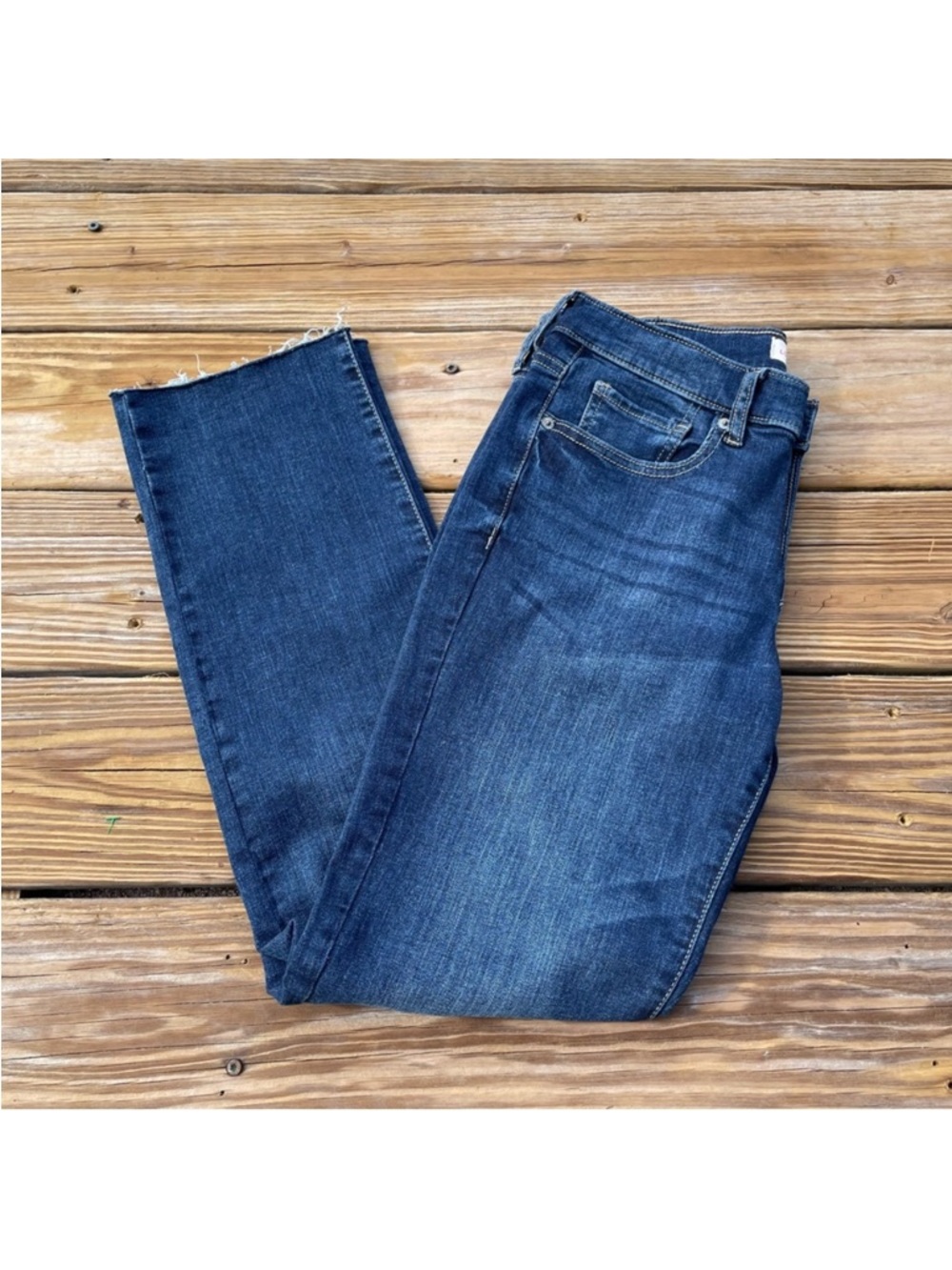 Lucky Brand Sweet Mid Rise Straight Jeans